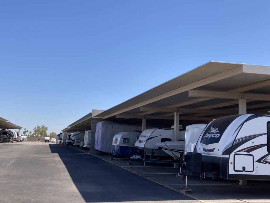 Park 'N Shade RV Covered Spaces